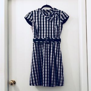 Kensie Retro Gingham Dress